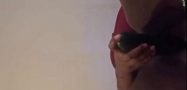  Creaming On A Cucumber Before Sucking It Off Hot Amateur Cucumber Cam Homemade